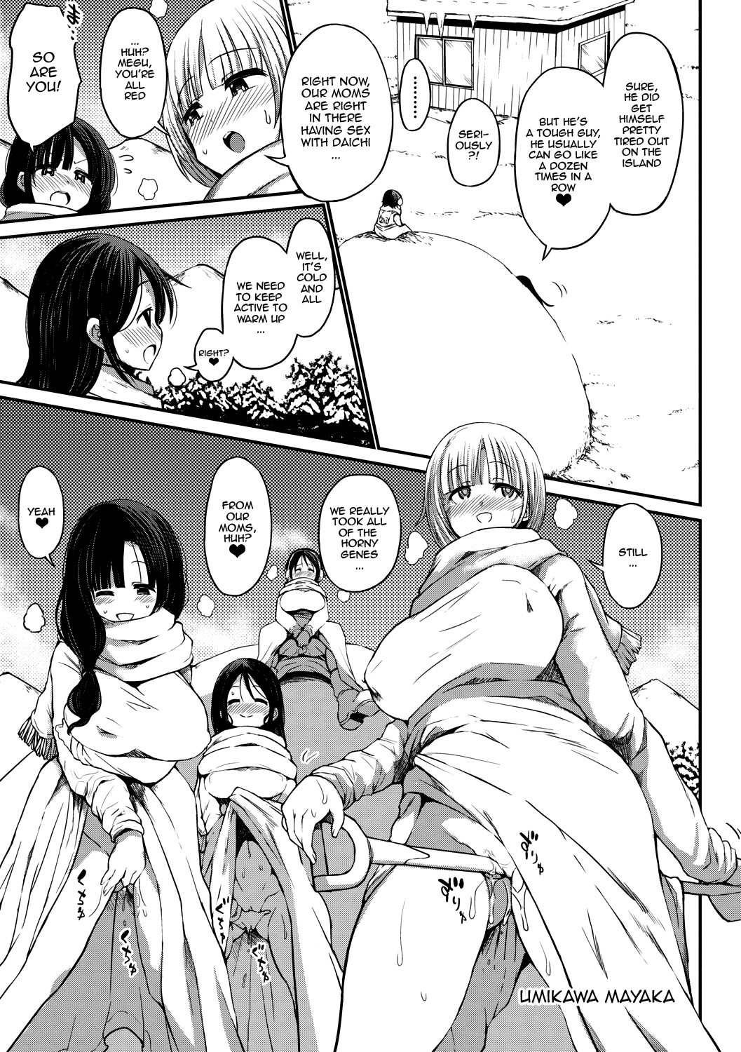 Hentai Manga Comic-Were My Mother And Sisters Always Sluts That Let Themselves Get Fucked Raw 24/7?-Chapter 2-3